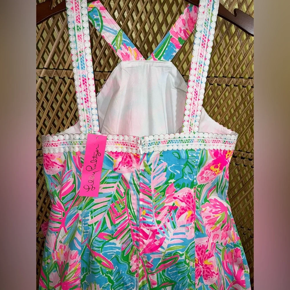 Lilly Pulitzer NWT Vena Dress Lilly of the Jungle Size 10 - Picture 9 of 12